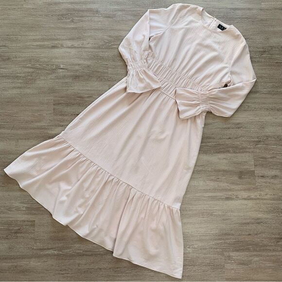NWT LEV NYC Long Sleeve Midi Dress - Picture 1 of 8